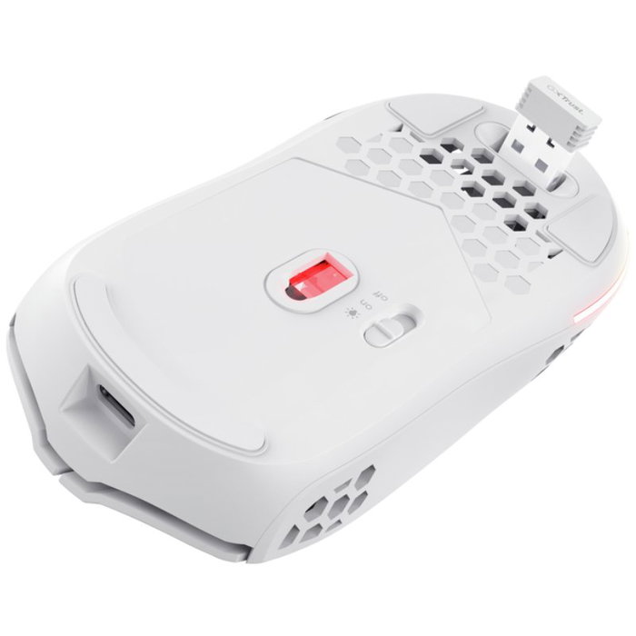 Trust GXT 929 Helox Ratón Gaming Inalámbrico Blanco Trust GXT 929 Helox Ratón Gaming Inalámbrico Blanco